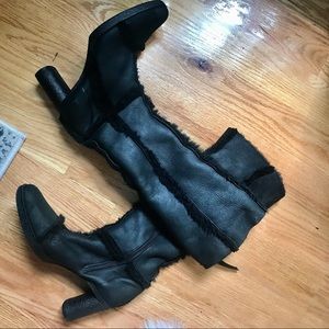 Robert Cleregie heeled boots. Excellent condition